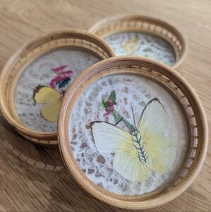 Decorative Butterfly Coasters